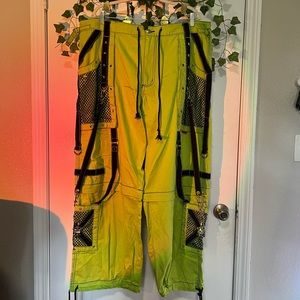 plus size tripp nyc symbol pant in lime (on hold till friday)